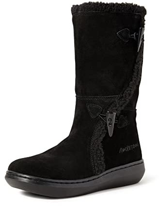 Rocket Dog Womens/Ladies Slope Mid Calf Winter Boot (8) (Black)