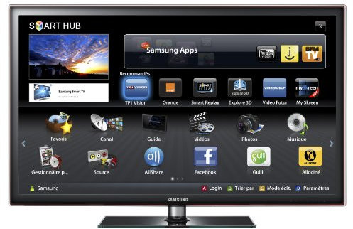Samsung UE40D5700 TV LCD 40 LED HD TV 1080p 100 Hz CMR 4 HDMI USB Smart TV