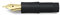 Kaweco CLASSIC SPORT Front Part Black with Gold-Plated Steel Nib I Premium Fountain Pen Replacement Nib I Exclusive Fountain Pen Stainless Steel Nib Insert I Nib: EF (Extra Fine)