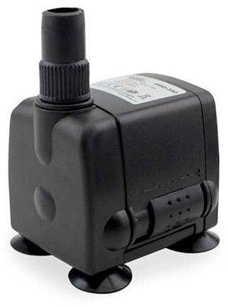 FMAS Automatización Bomba de agua 5W a 220V 100-350 L/h Negro Submersible Plástico