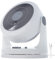 Iris Ohyama Woozoo, 33m², Ventilatore da Tavolo, Ventilatore da Scrivania, Bianco, Oscillazione, Silenzioso, Portatile, per Camera da Letto, Soggiorno, Raffreddamento, Potente, PCF-HM23