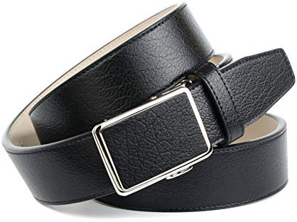 Anthoni Crown Herren 1717SW10 Gürtel, Schwarz, 95