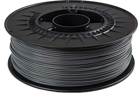 SUPER-FILAMENT PLA Filament PRO 1.75 mm 1kg für 3D Drucker ähnl. RAL Farben (Eisengrau RAL 7011) passend für die AMS von Bambu Lab