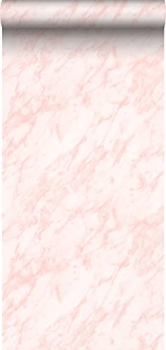 papier peint marbre rose clair 53 cm x 10.05 m - ESTAhome