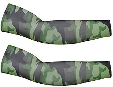 Mangas Brazo, Enfriamiento De Protección Manga Protectora Solar Para Mujer Hombre Manguitos Ciclismo (38x12.5cm,A-03)