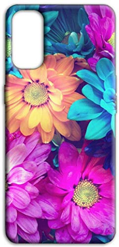 Mixroom - Coque Telephone Coque Smartphone Arrière en TPU Silicone Souple pour Oppo Reno 6 Pro 5G Motif Fleurs W357