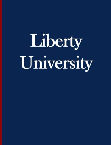 Liberty University Notebook: 8.5 x 11 in (100 pages)