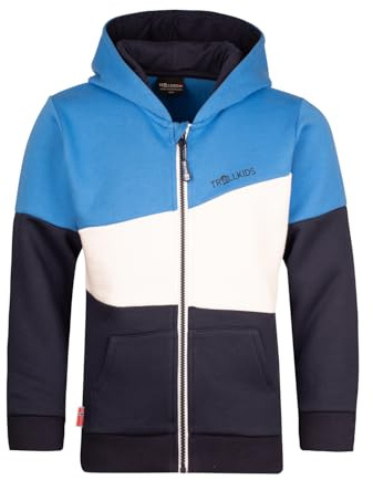 Trollkids Kids Alesund Sweater 164, Navy/Blue
