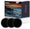 Haida 77mm ND8 ND64 ND1000 Filters Kit Neutral Density Filter Set with Zippered Filter Case