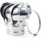 Yililay Stainless Steel 201 Non-powered Roof Ventilator, Windmill Attic Ventilation Ventilation Fan 110mm