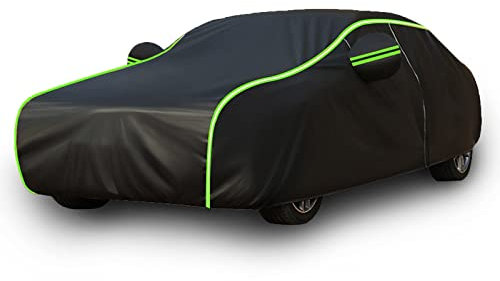 Autoabdeckung Wasserdicht, Autoabdeckung Winter Für VW Lupo, Autogarage Abdeckung, Autoplane Winter, MaßGeschneiderter Autoabdeckung (Color : A, Size : with Cotton)