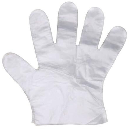 IsabelleNails PE-Handschuhe Einmal-Handschuhe Einweghandschuhe Transparent Unisex 100 Stück