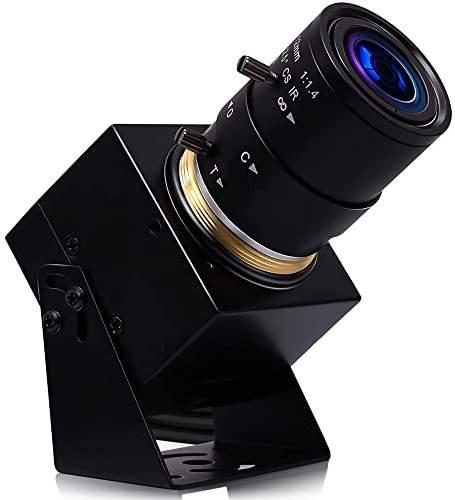 Svpro Zoom Webcam für Laptop, 8MP USB Kamera für PC 2.8-12mm Kurzbrennweite Makro USB2.0 UVC Mit Zoom für Tisch/Stativ/Wandmontage