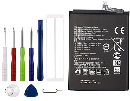 Vvsialeek New HB396286ECW Battery Compatible with Huawei P Smart 2019 Honor 10 Lite POT-LX1 POT-LX2J POT-LX3 with Free Tool Kit