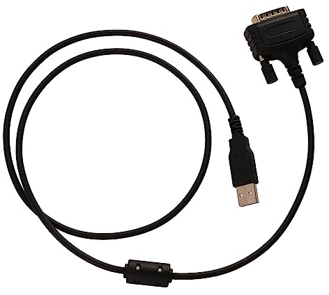 Cable de Programación PC40, Confiable, Fácil de Usar, Conveniente Cable de Programación de Radio ABS Premium Set de Frecuencias para Hytera RD620 RD980