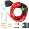 VUIUYOIES Kit de relé de bomba de combustible eléctrica Universal, arnés de bomba de combustible, arnés de bomba de coche, Kit de relé de relé para coche de 12V duradero