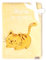 Be Mammy Personalisierte Babydecke mit 3D Applikation Warme Kuscheldecke mit Namen und Geburtsdatum; Perfektes Baby Geschenk; Blanket; Krabbeldecke BE20-280 (Gelb - Katze)
