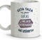 LolaPix Regalos entrenador futbol. Taza personalizada. Tazas de cafe originales. Regalo entrenador. Regalo entrenadora. Taza cerámica 330 ml.