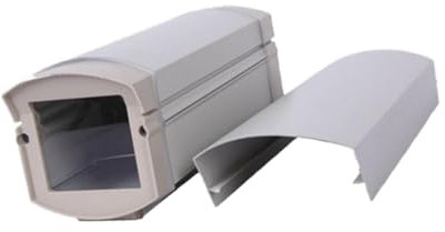 BaotyJie Security Surveillance CCTV Camera Housing Cover, Camera Box Outdoor Aluminium Alloy CCTV Housing Case for Indoor Lawn