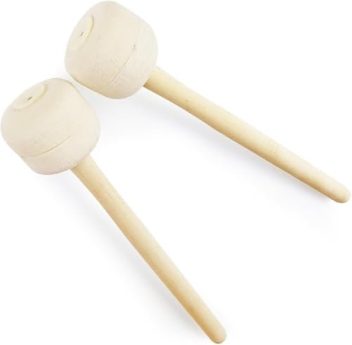 Marching Bass Drum Schlägel, Paukenschlägel, Percussion – Snare Drum Sticks Zubehör, 2 Stück