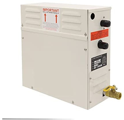 Saunadampf Dampfduschengenerator -Kit -System kommerzielle Dampfgenerator Duschsystem 4. 5 kW Nass Sauna Room Dampfbadgenerator for den Hausgebrauch