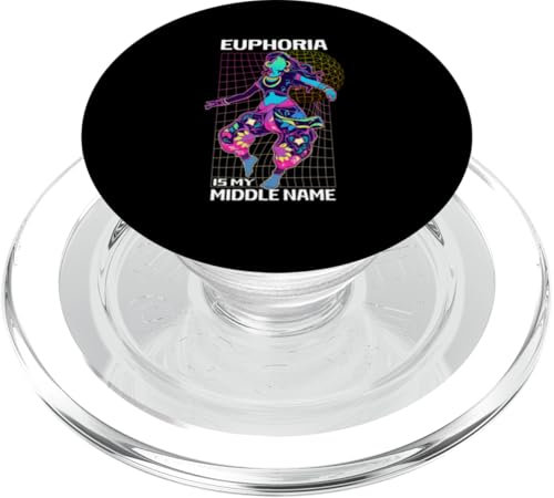 Euphorie ist mein zweiter Vorname Rave Energy PopSockets PopGrip für MagSafe
