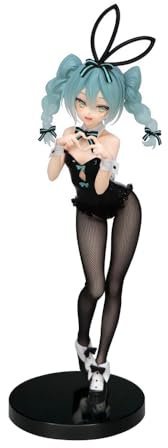 Zhongkaihua Miku Figuren 27CM Schwarz Seide Bunny Girl Figur Anime Statue Weihnachten Home Dekoration Dekoration Geschenke für Fans