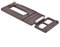 FUANA Track Saw Square Right Angle Circular Saw Guide Rail Angle Stop,Router Guide Rail Adaptor Mini Track Saw Square for Furniture Repair,Professional Woodworking,DIY Enthusiast