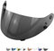 Everalo Kompatibel mit Hjc Is 16 Visier - CS15 - FG15 - FS11 - HQ1 - TR1 - CLSP - CLST 2 - CSR1 - HJ09 - Helmvisier Hj 09 - Anti-Kratzer und Anti-Beschlag (Schwarz 70%)