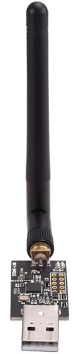 Steowsey 1pcs Crazyradio PA - Long Range 2.4Ghz USB Radio Dongle with Antenna Based on the NRF24LU1+ 1km Range LOS