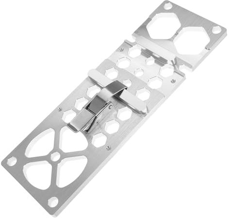 LALAFINA Circular Saw Guide Rail Right Angle Aluminum Alloy Track for Plunge Saws Compatible with Festool and Easy Installation Angle Design for Precision Cuts