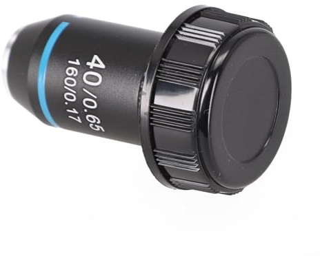 195 Mikroskop-Objektiv, achromatisches RMS 20 2 mm mit 4 x 20 x 40 x 60 x 100 x Vergrößerungen erhältlich (40-fach)