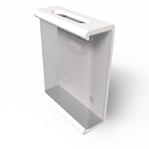 3DSR Wand & Möbel Batteriefachhalter für Herrnhuter Stern (Weiß)