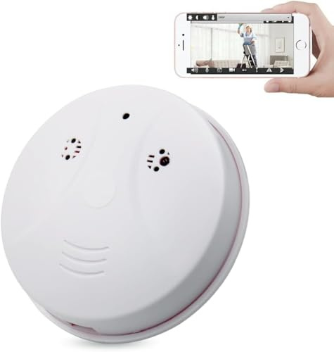 YMBZY WiFi Hidden Camera Detector,1080P Indoor Security Camera Mini Detector Cameras with Night Vision/Motion Detection/Remote View Wireless Secret Cameras Nanny Cam for Home/Office Surveillance