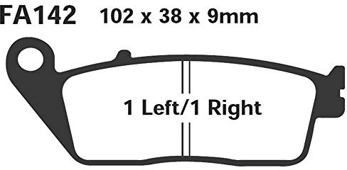 EBC SFA142 BRAKE PADS new