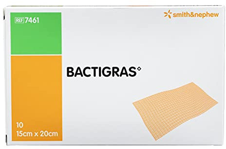 Bactigras Mullkompresse, 20 x 15 cm