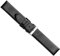 Herzog Lack Uhrenarmband Kalbsleder schwarz - Hochglanz 20608S, Stegbreite:20mm
