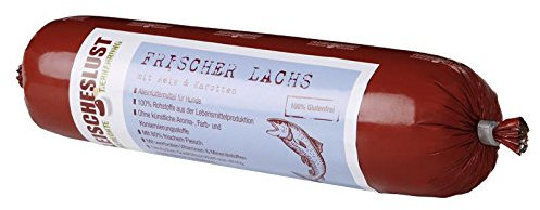 Fleischeslust Classic Frischer Lachs Reis und Karotten, 5er Pack (5 x 400 g)