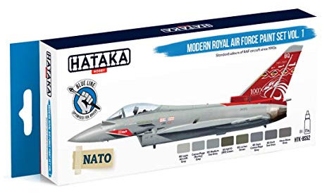 Hataka Hobby HTK-BS52 Modern Royal Air Force Paint Set Vol.1