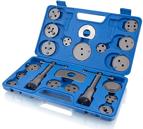 BITUXX® 21 TLG. universal Bremskolben Rückstell Set Kolbenrücksteller Rücksteller Kolben Bremse Werkzeug KFZ Auto PKW 22 Teilig