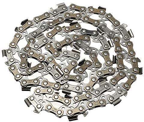 Kettensägen-Kettenblatt für Holzsäge, 35,6 cm, 50-52 Treibglieder, 3/8 Teilung, Kettensäge, schwarz