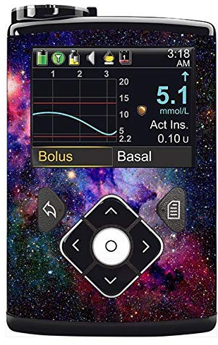 Minimed Sticker (inkl. Clip) – Galaxy | Diasticker®
