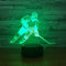 Jinson well 3D Eishockey Spieler Lampe licht led Illusion Nachtlicht, 7 Farbwechsel Touch Switch Tisch Schreibtisch Dekoration Lampen perfekte mit Acryl ABS Base USB Kabel Spielzeug