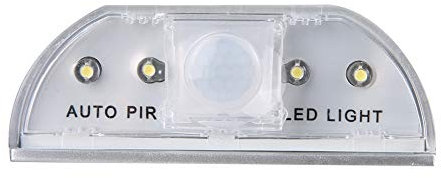 Sensor Automático de Luz Infrarrojo PIR, Detector de Presencia, Sensor Infrarrojos para Puerta con Sensor de Movimiento