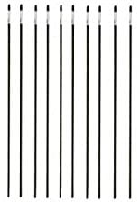 Lot de 10 Tuteurs Acier plastifié 90cm