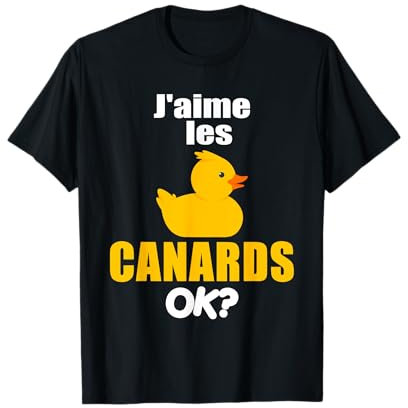 I Love Ducks, canard jaune, canard en caoutchouc T-Shirt