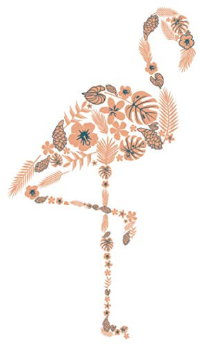 Blumen Flamingo Erhalten & Schützen für Umweltbewusste: DIN A5 Liniert 120 Seiten / 60 Blätter Notizbuch Notizheft Notiz-BlockNaturschutz Umweltschutz Statement Motive