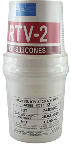 Silicone RTV 3428 Rose KIT 1,1KG