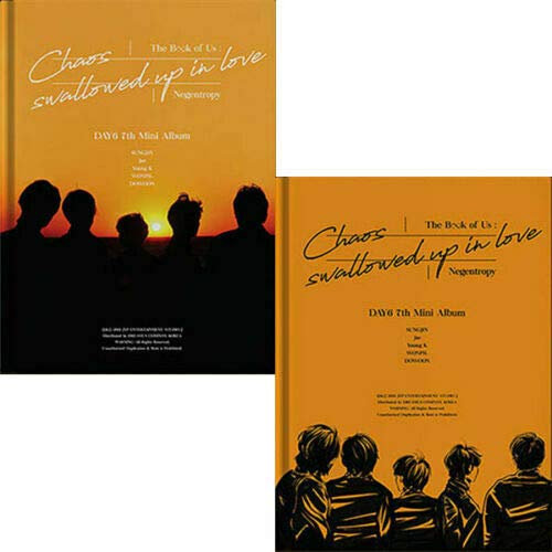 DAY6 NEGENTROPY CHAOS SWALLOWED UP IN LOVE 7th Mini Album [ ONE / ONLY ] RANDOM VER. CD+80p Photo Book+Photo Card +Group Photo Card+etc K-POP SEALED+TRACKING NUMBER