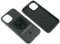 SKS GERMANY COMPIT COVER für iPhone 12 PRO MAX Handyhülle mit Befestigungsvorrichtung (kompatibel mit COMPIT-System, aus verschleißfestem 2-Komponenten Kunststoff, angenehme Haptik), schwarz